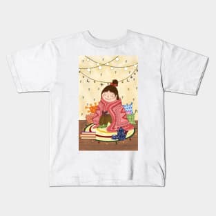 Little Reader Girl Kids T-Shirt